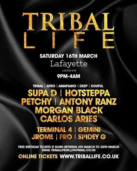 Tribal Life · 16th March
